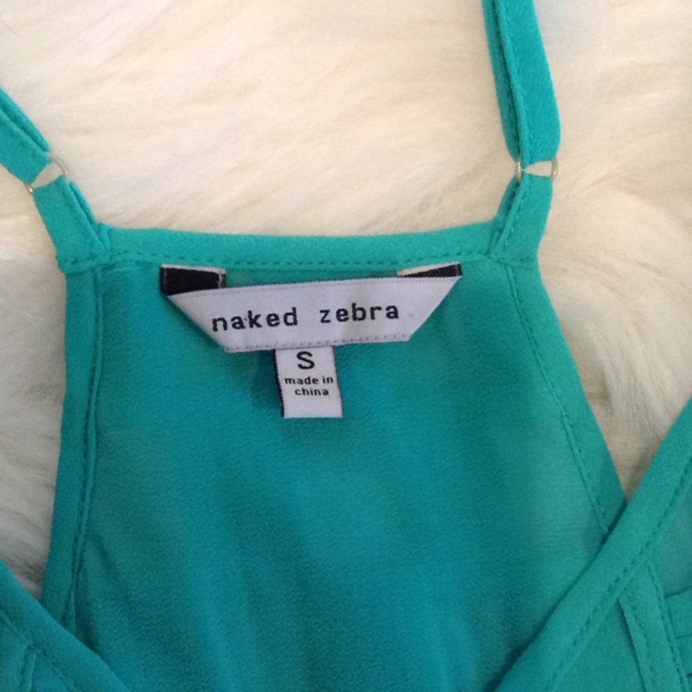 Naked Zebra Racer-Back Tank - Picture 3 of 6
